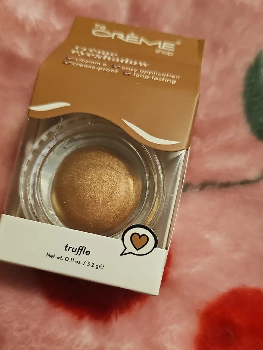 The Crème Shop Truffle Cream Eyeshadow - Shimmery Brown